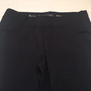 Peter NYGARD LUX Slims XL (18-20) Black Ankle pant